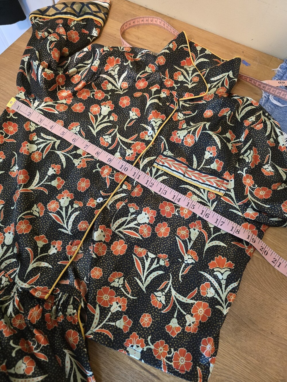 Intimately Free People Pajama Party Sleep Set Black S Top Bottoms - Picture 12 of 16